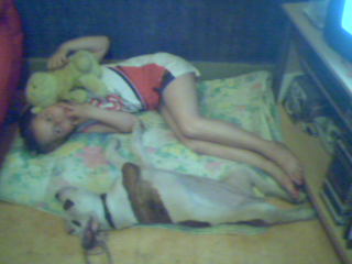 miss shania en plein repos